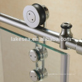 Stainless Steel Barn Sliding Door Hardware With Soft Close Damper For Door Fittings